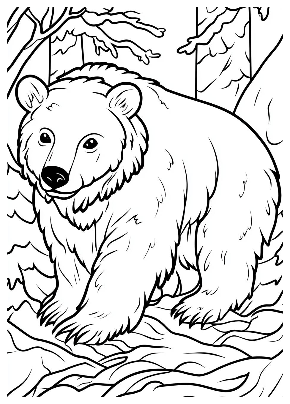 Disegni Orso Da Colorare 13