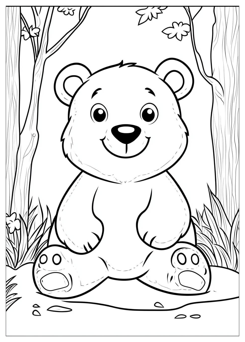 Disegni Orso Da Colorare 19