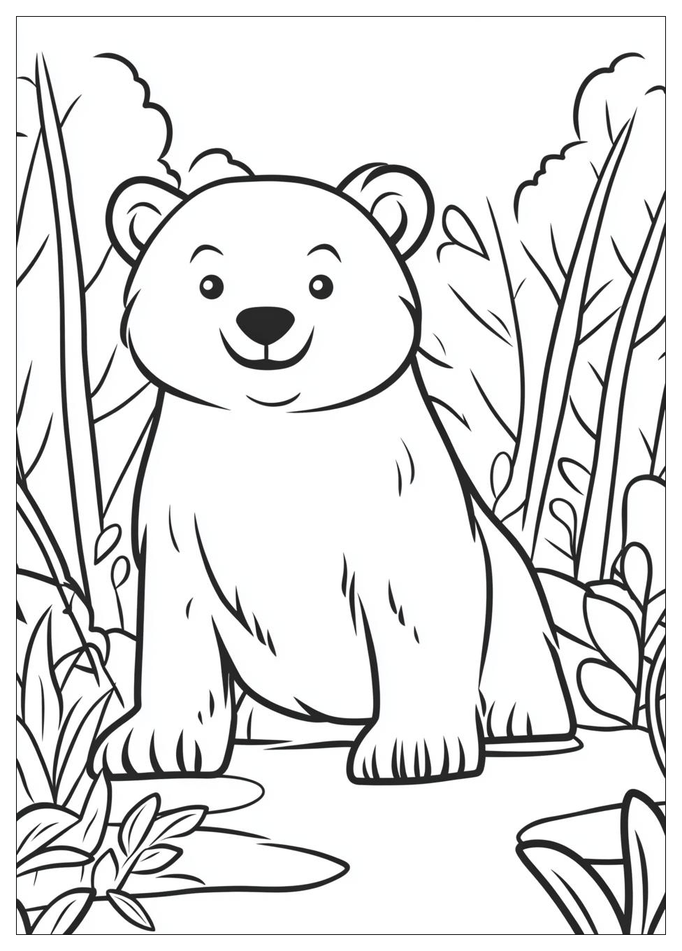 Disegni Orso Da Colorare 9