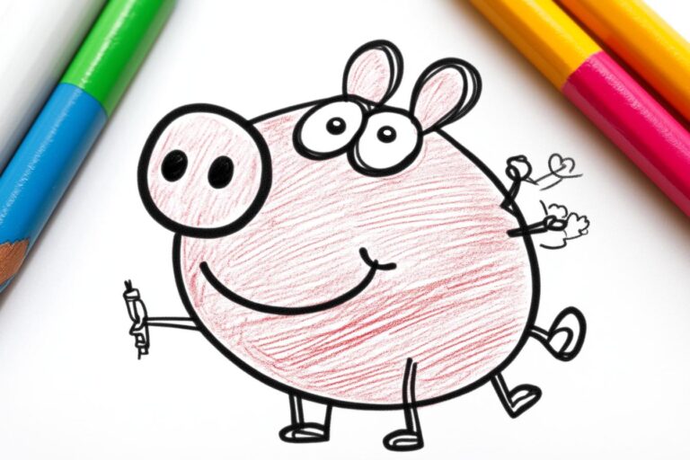 Peppa Pig Da Colorare : Divertimento e Apprendimento con Peppa