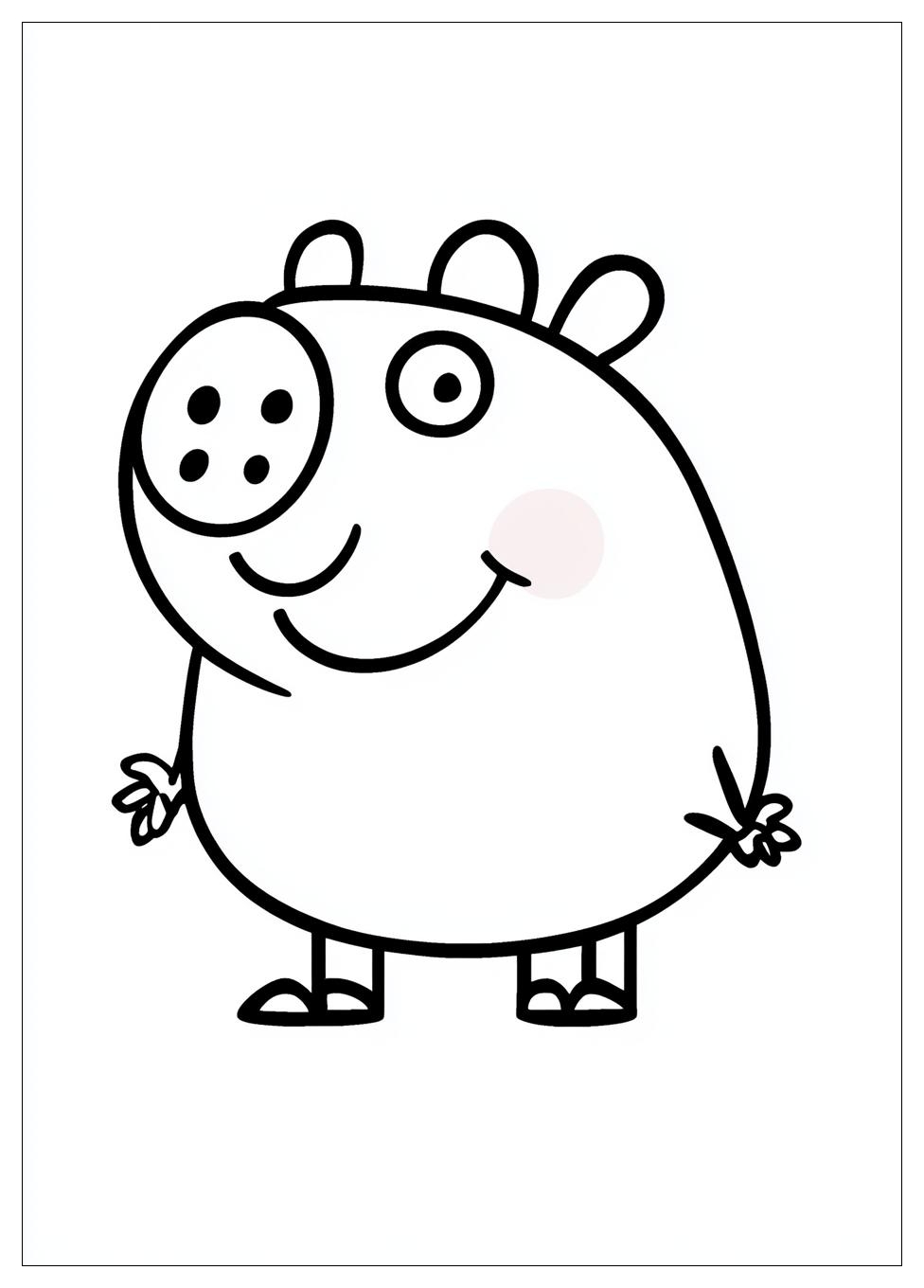 Disegni Peppa Pig Da Colorare 1