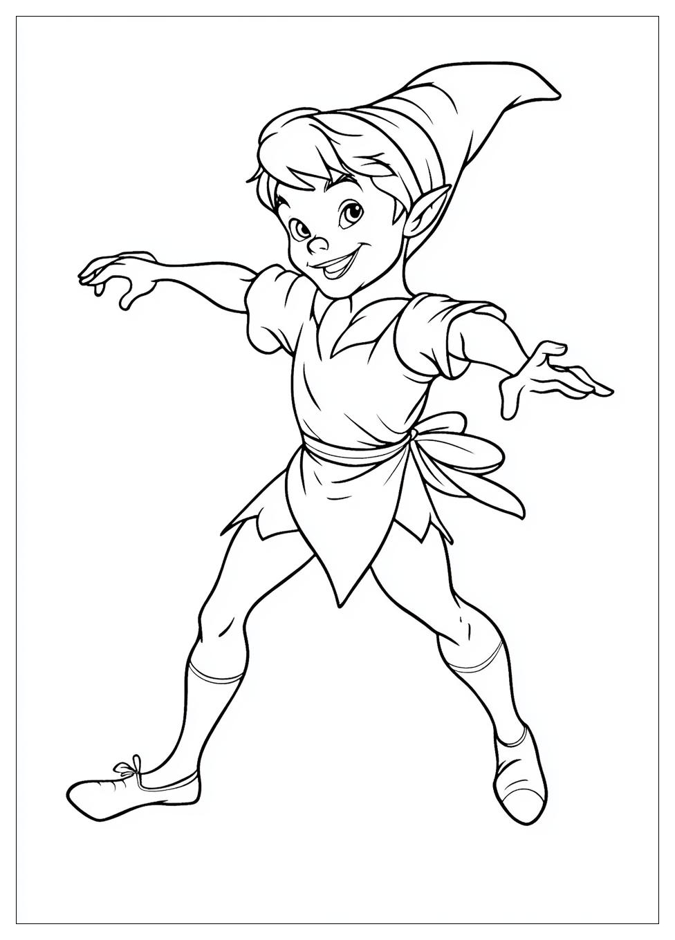 Disegni Peter Pan Da Colorare 10