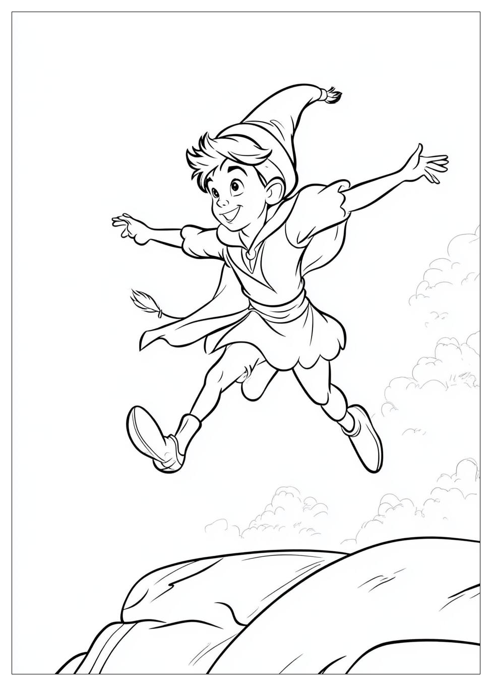 Disegni Peter Pan Da Colorare 14