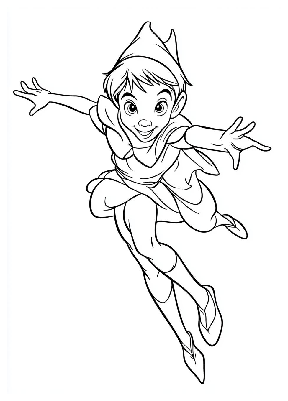 Disegni Peter Pan Da Colorare 17