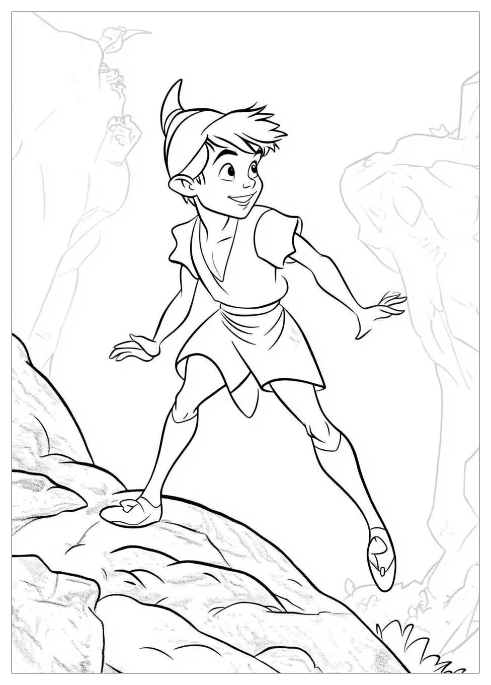 Disegni Peter Pan Da Colorare 2