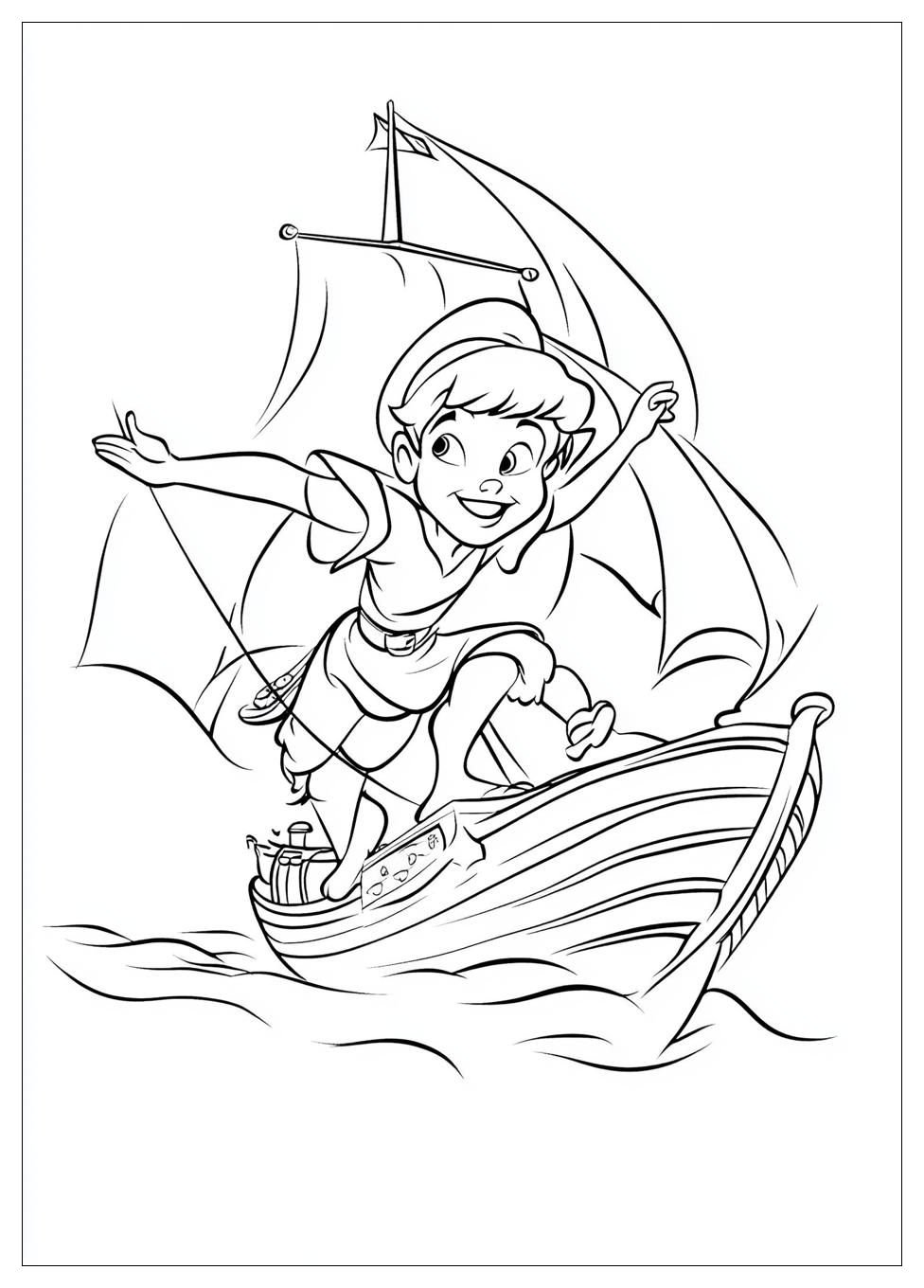 Disegni Peter Pan Da Colorare 4