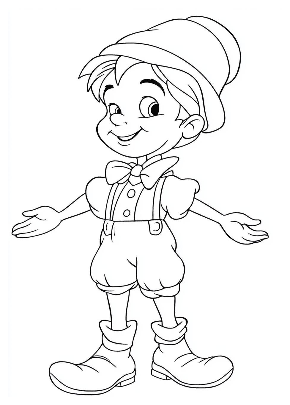 Disegni Pinocchio Da Colorare 1