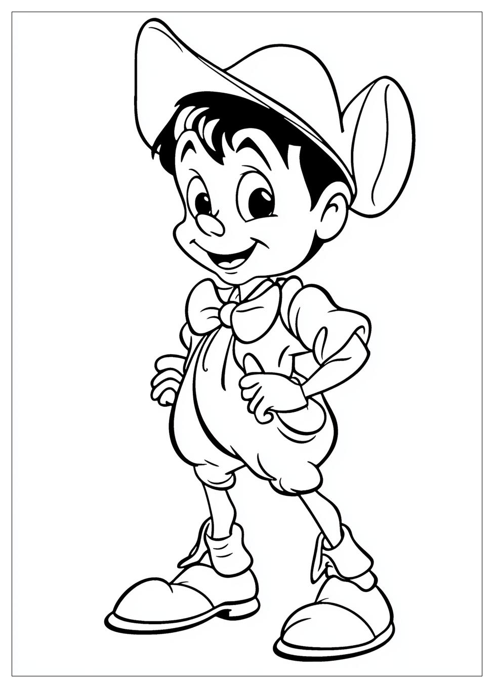 Disegni Pinocchio Da Colorare 11