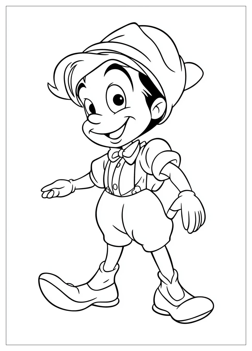 Disegni Pinocchio Da Colorare 12