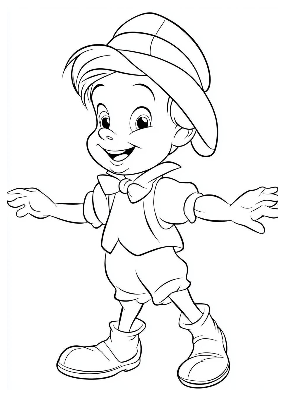 Disegni Pinocchio Da Colorare 16