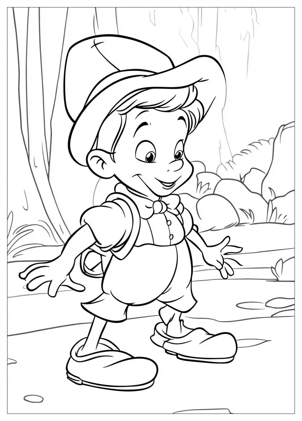 Disegni Pinocchio Da Colorare 18