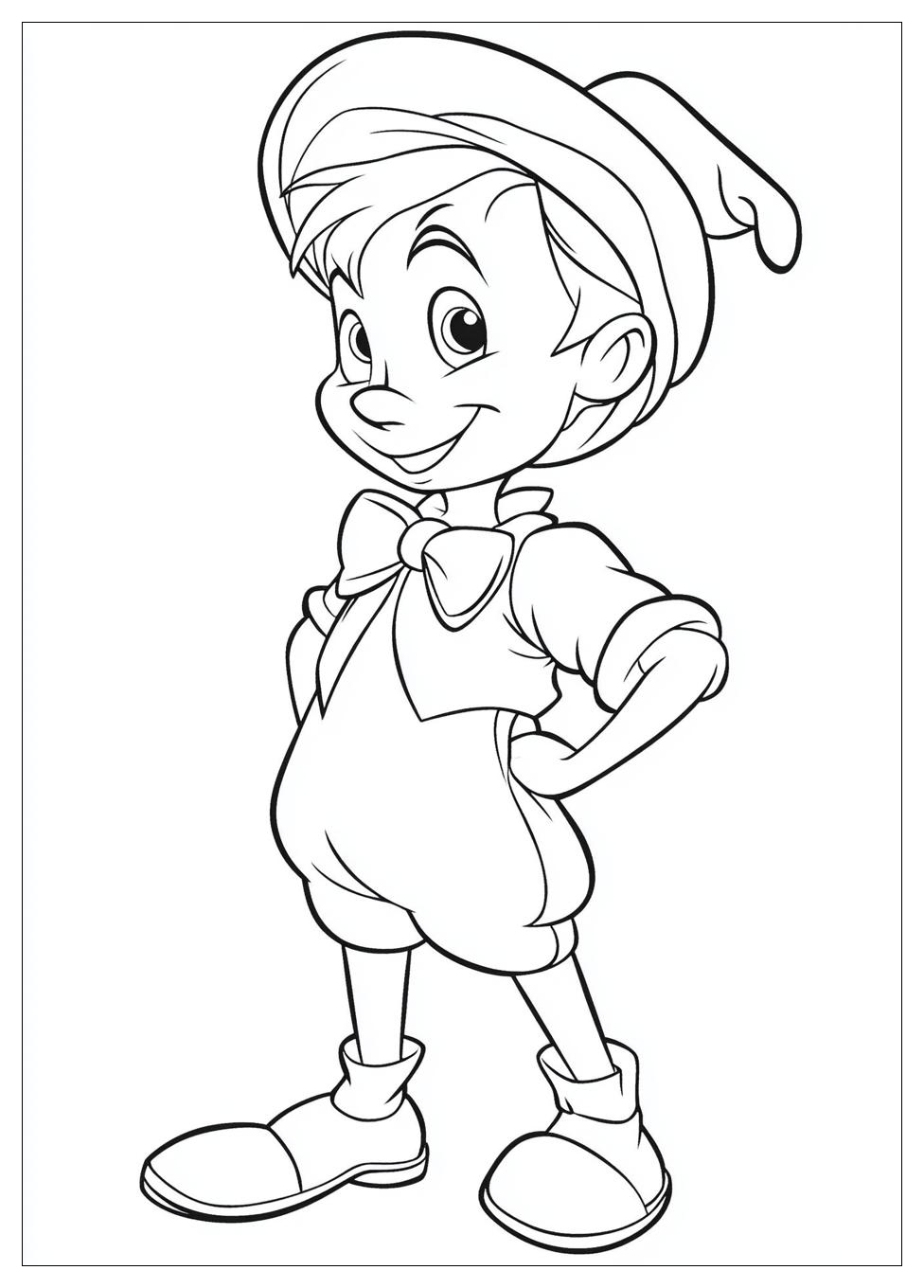 Disegni Pinocchio Da Colorare 24