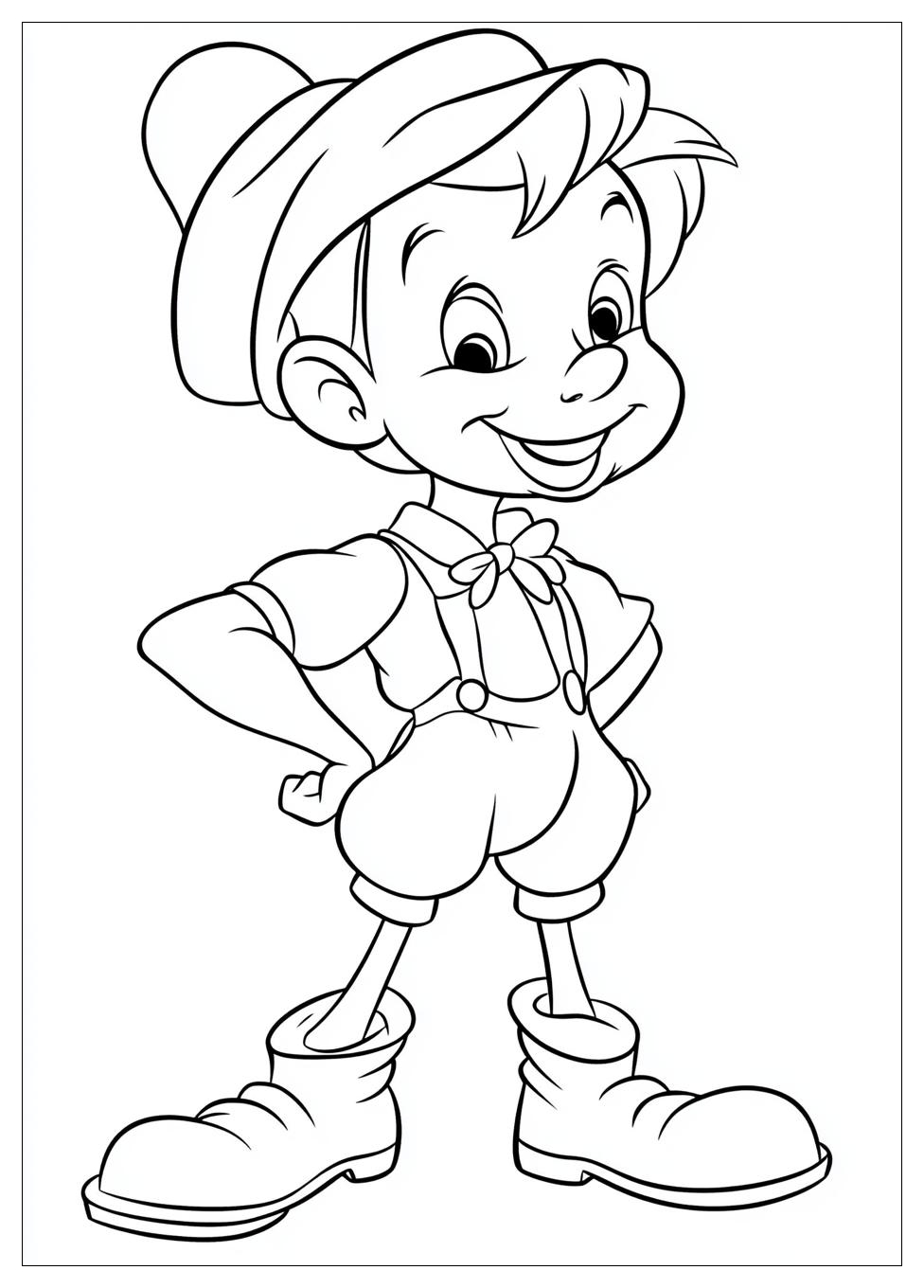 Disegni Pinocchio Da Colorare 3