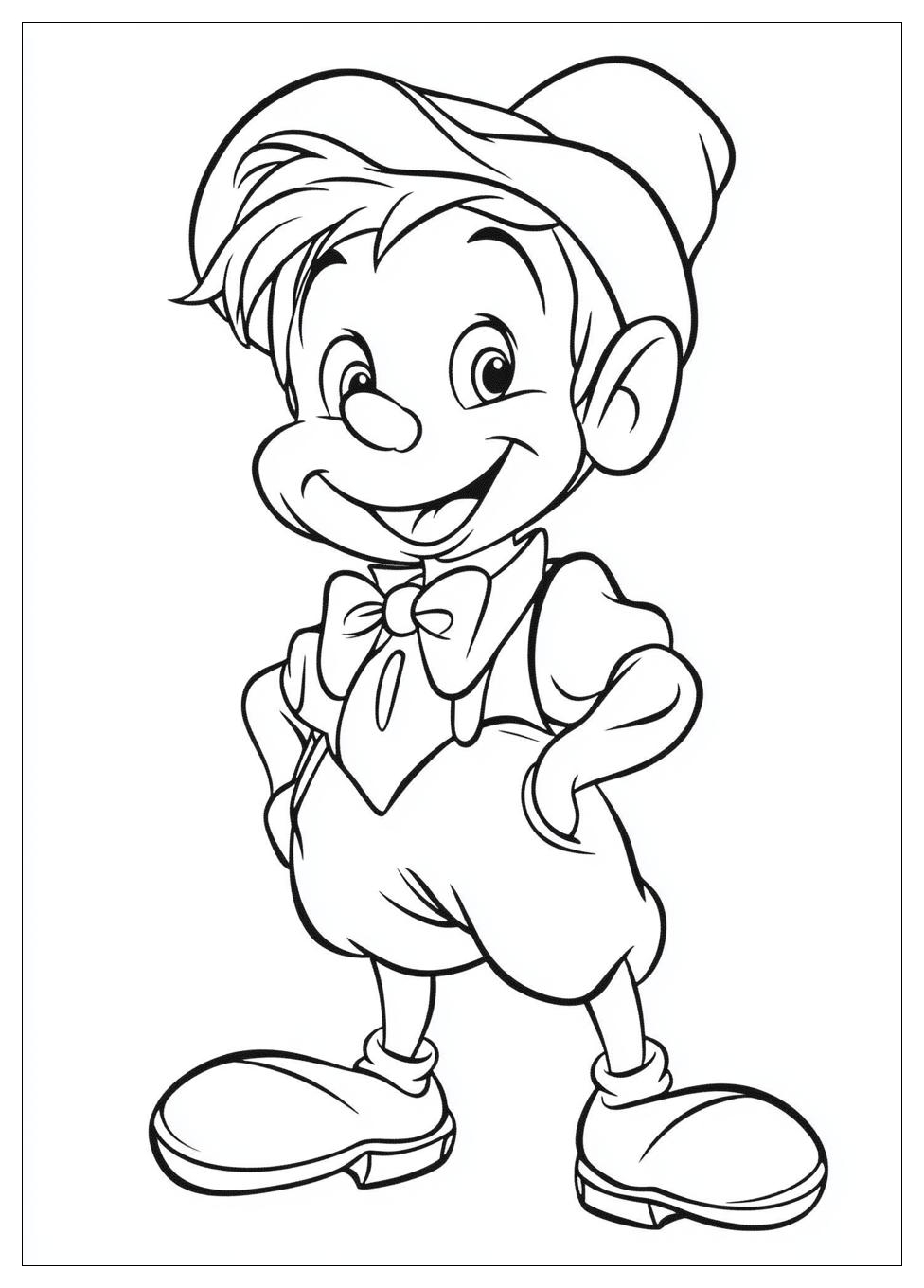 Disegni Pinocchio Da Colorare 4