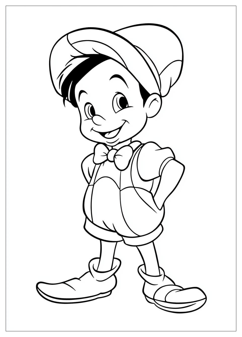 Disegni Pinocchio Da Colorare 5