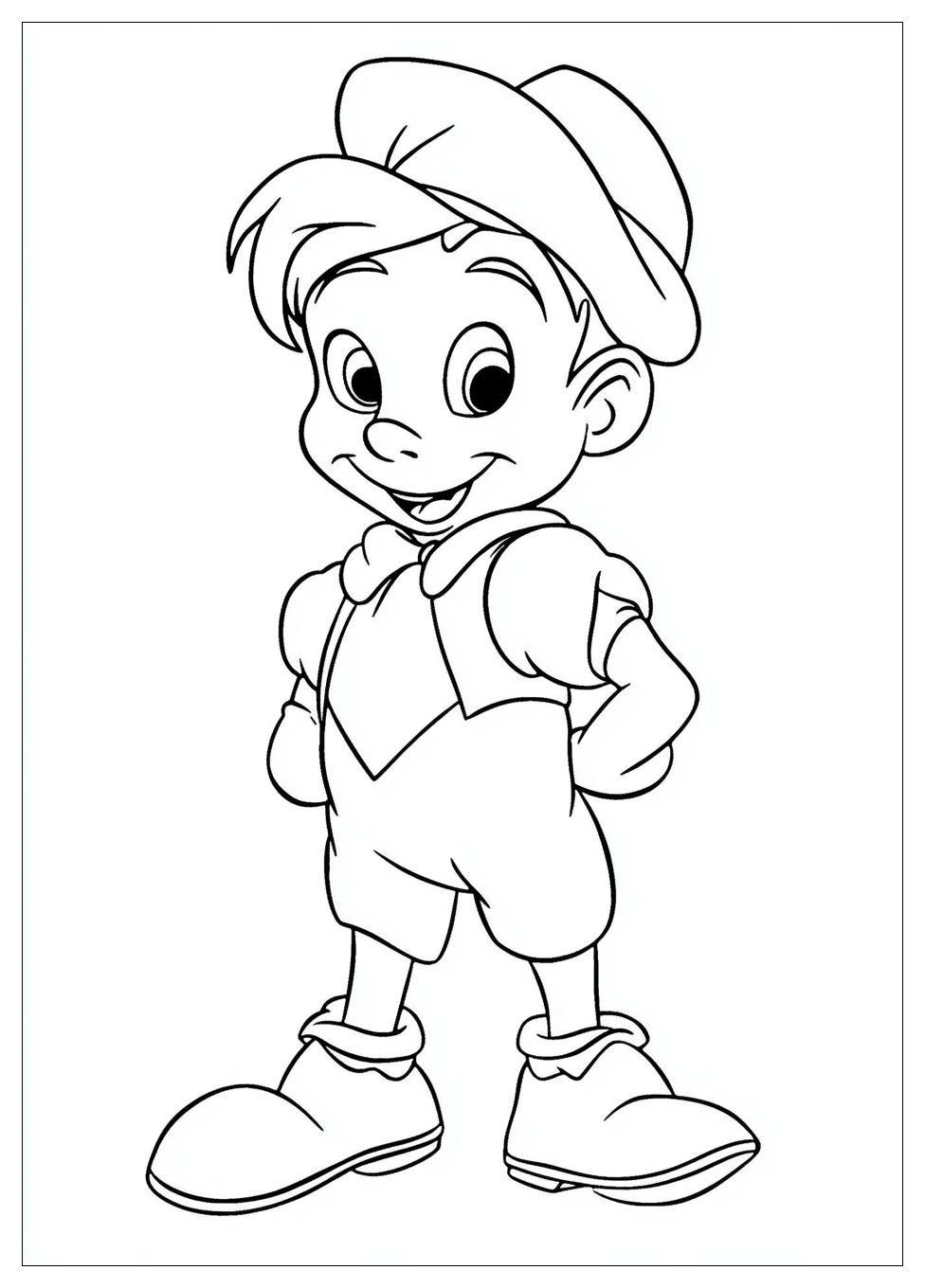 Disegni Pinocchio Da Colorare 7