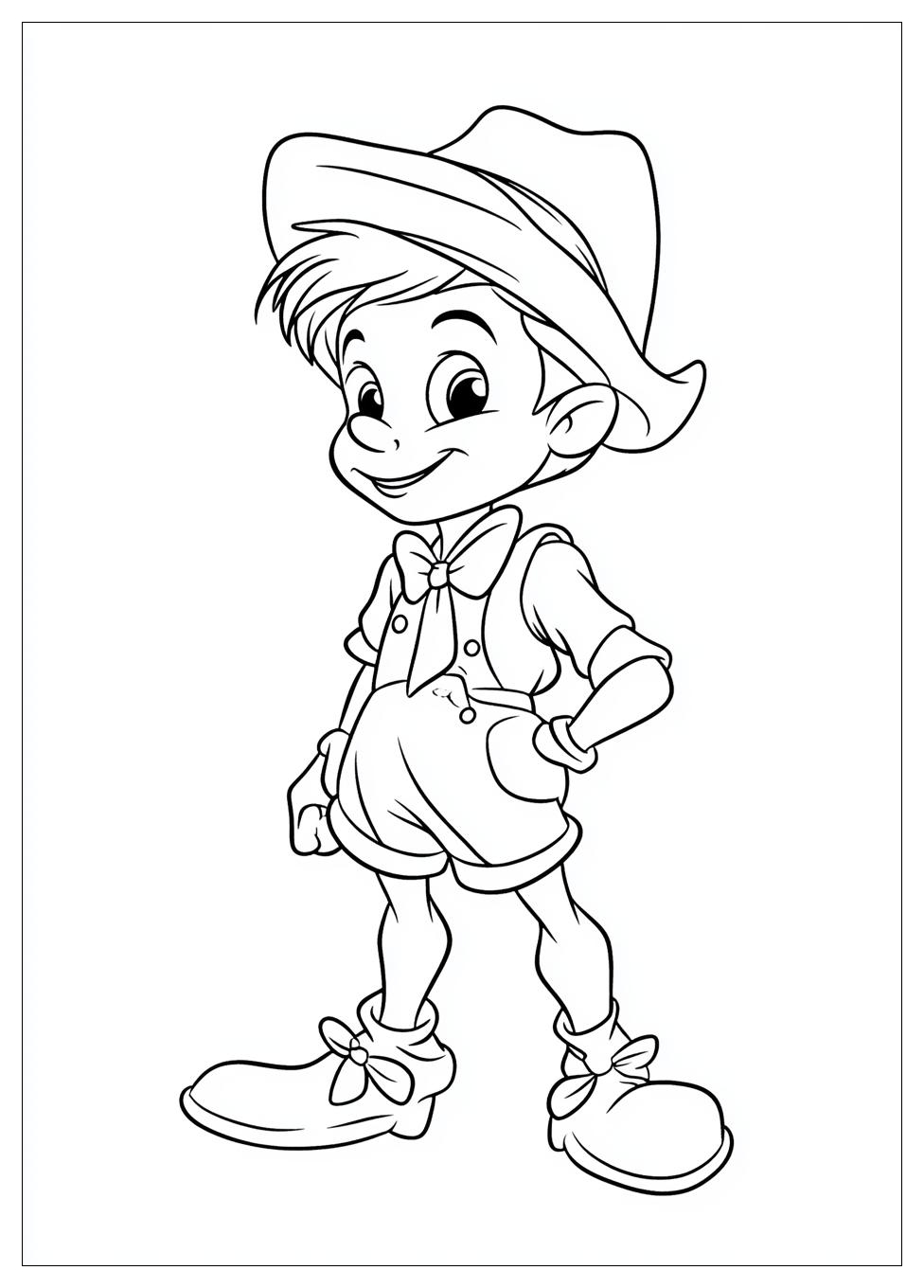 Disegni Pinocchio Da Colorare 8