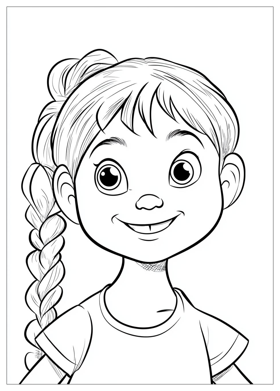 Disegni Pippi Calzelunghe Da Colorare 16