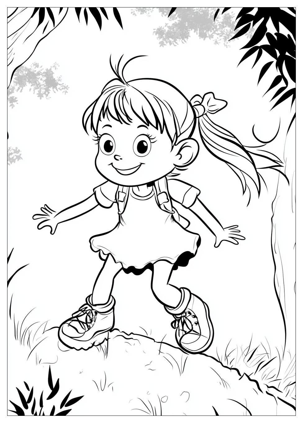 Disegni Pippi Calzelunghe Da Colorare 17