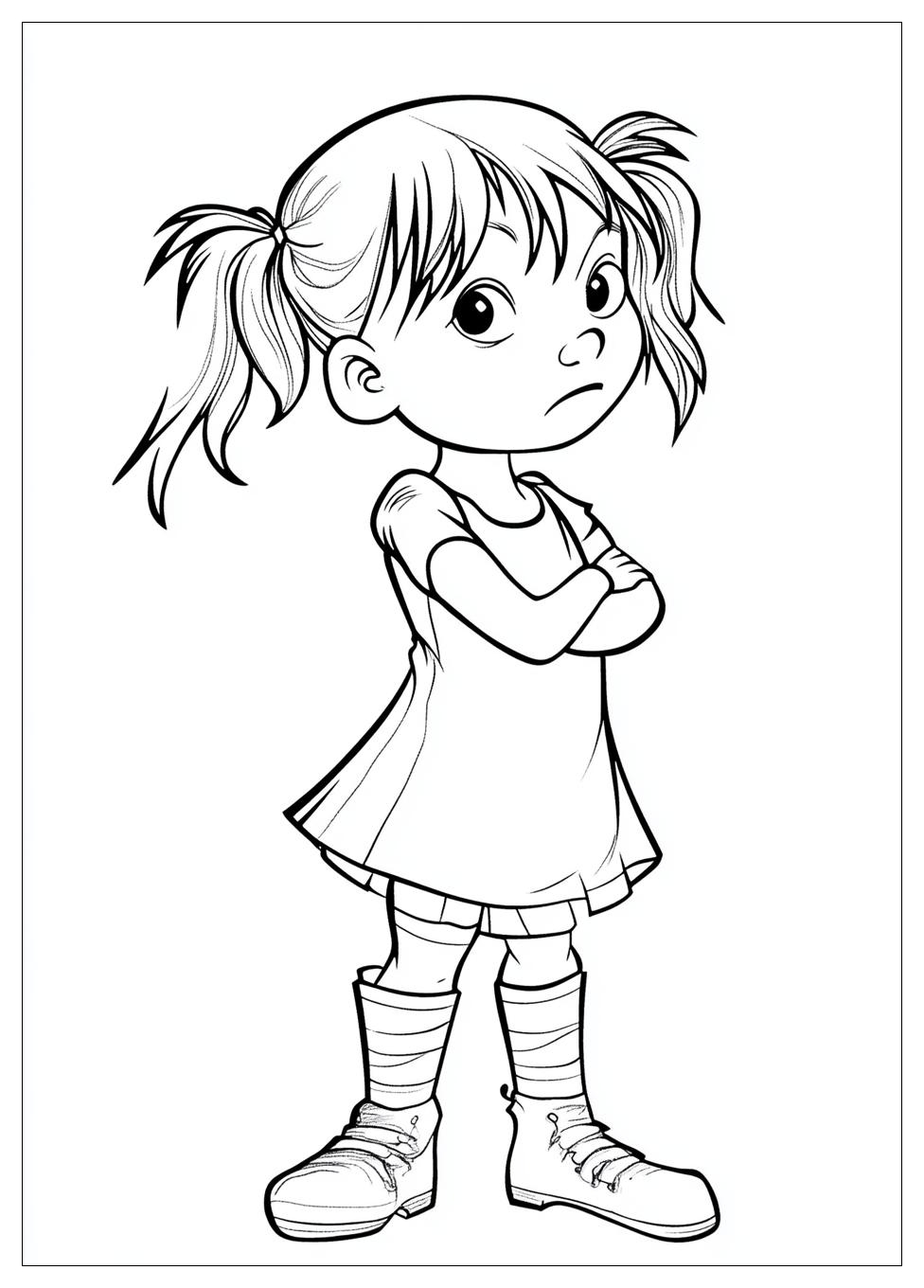 Disegni Pippi Calzelunghe Da Colorare 6