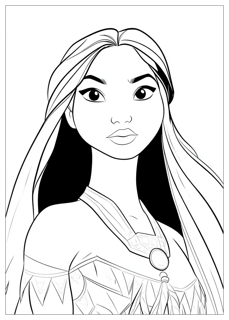 Disegni Pocahontas Da Colorare 22