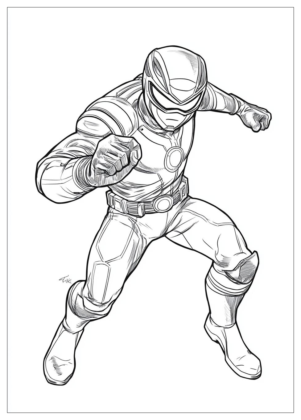 Disegni Power Ranger Da Colorare 10