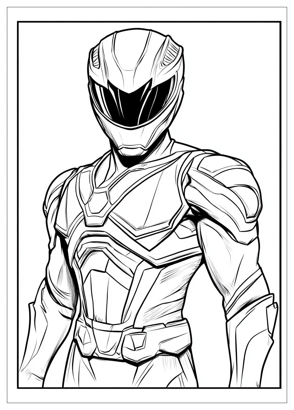 Disegni Power Ranger Da Colorare 11