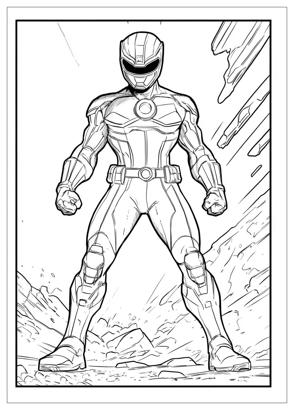 Disegni Power Ranger Da Colorare 12