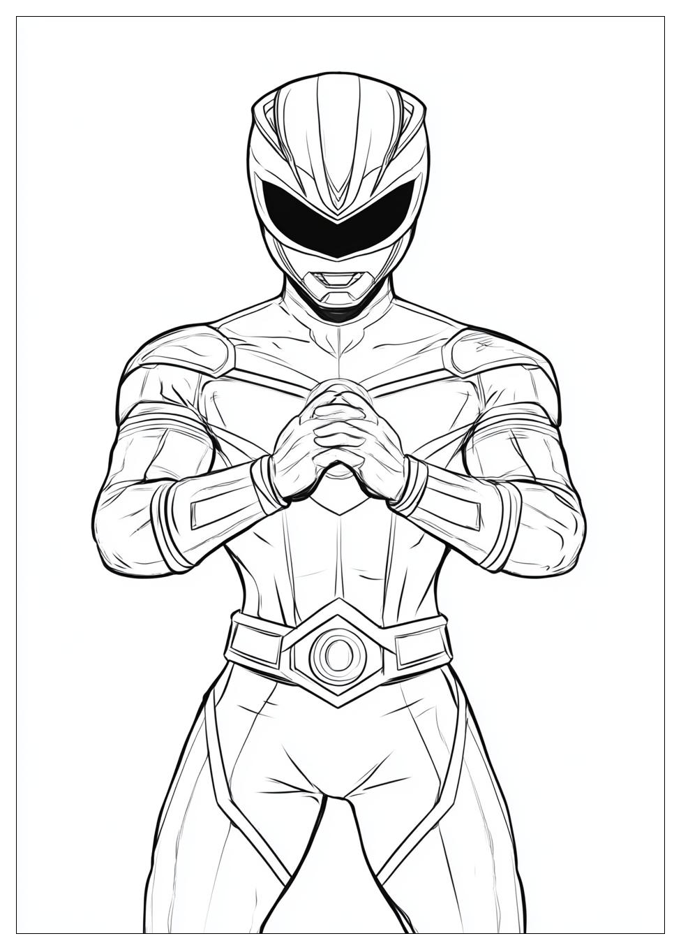 Disegni Power Ranger Da Colorare 13