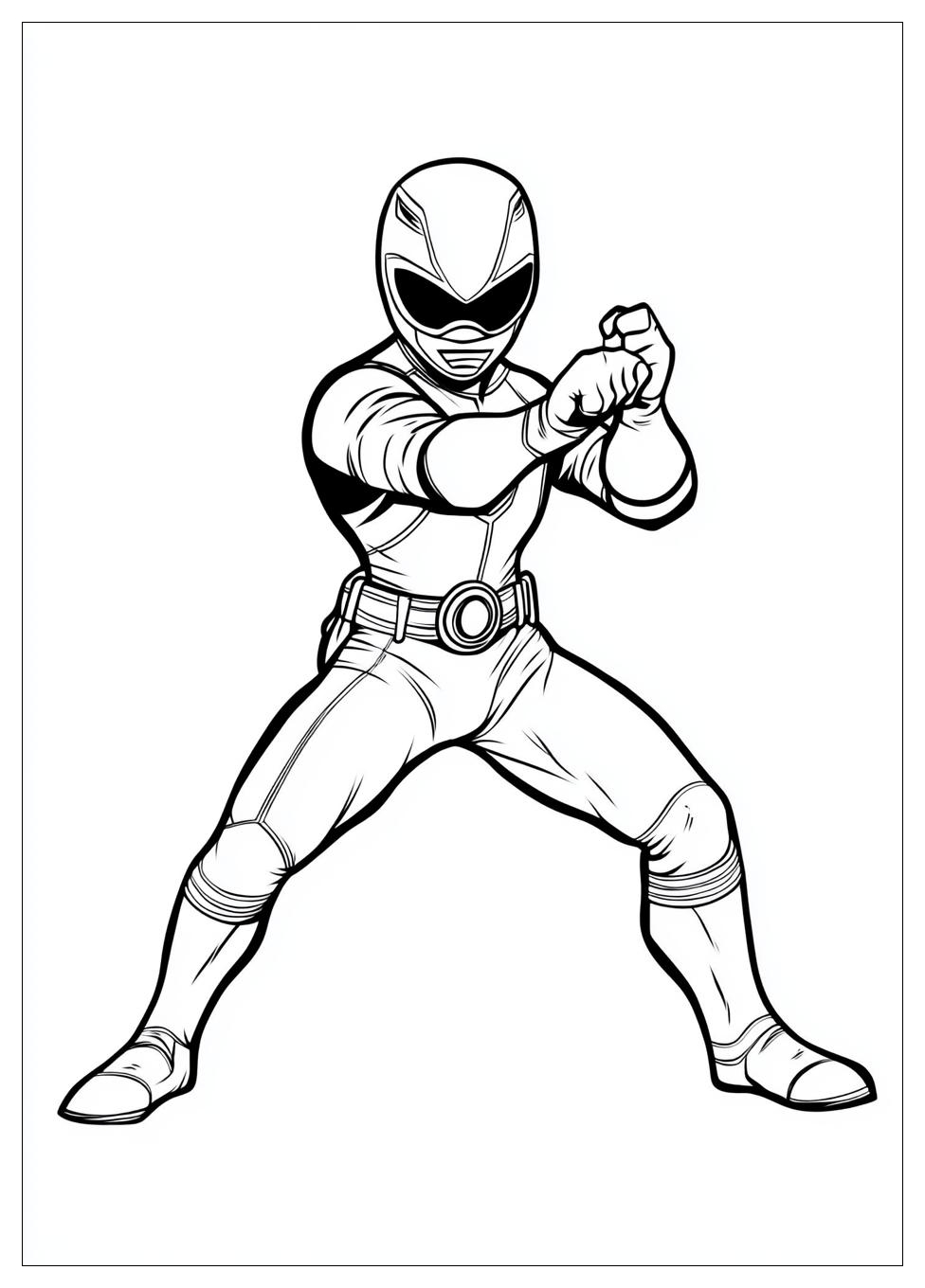 Disegni Power Ranger Da Colorare 14