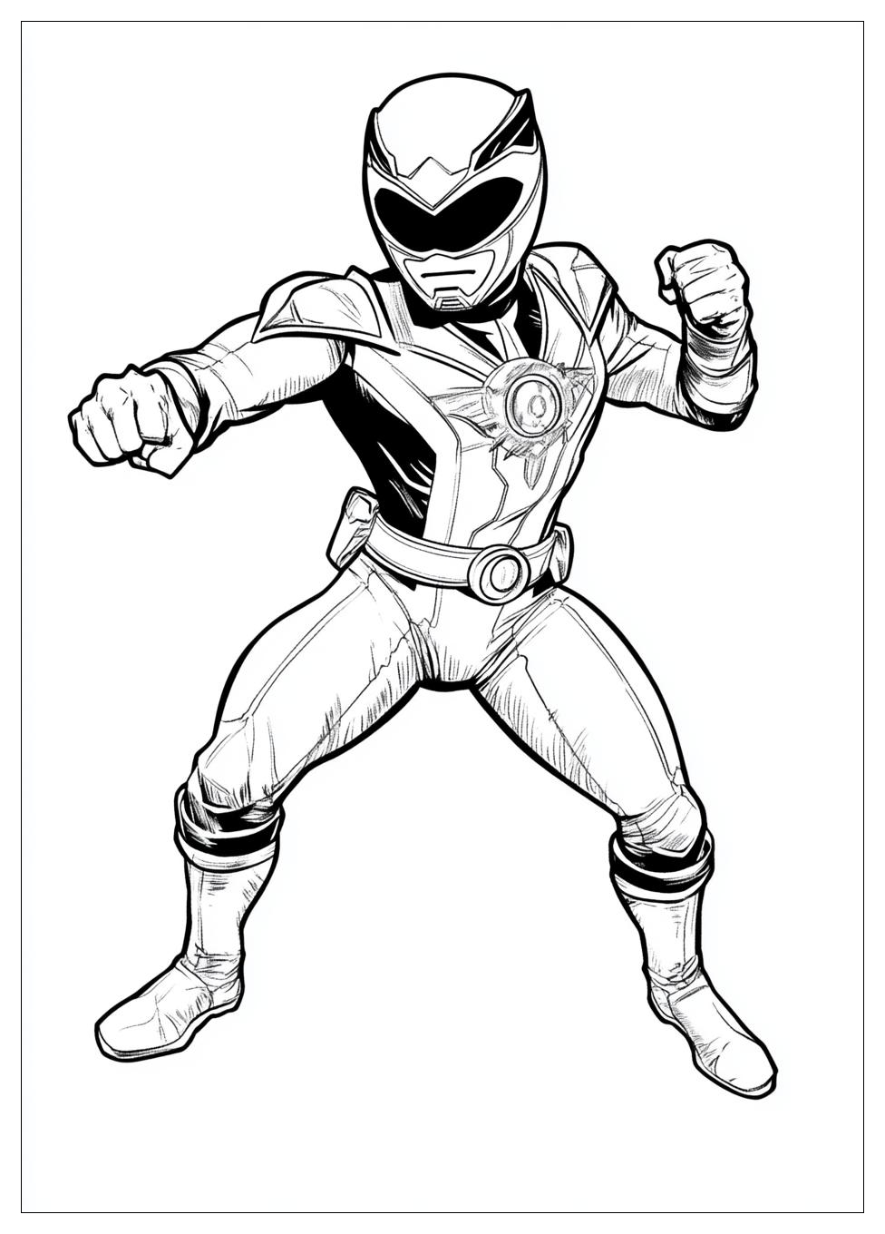 Disegni Power Ranger Da Colorare 17