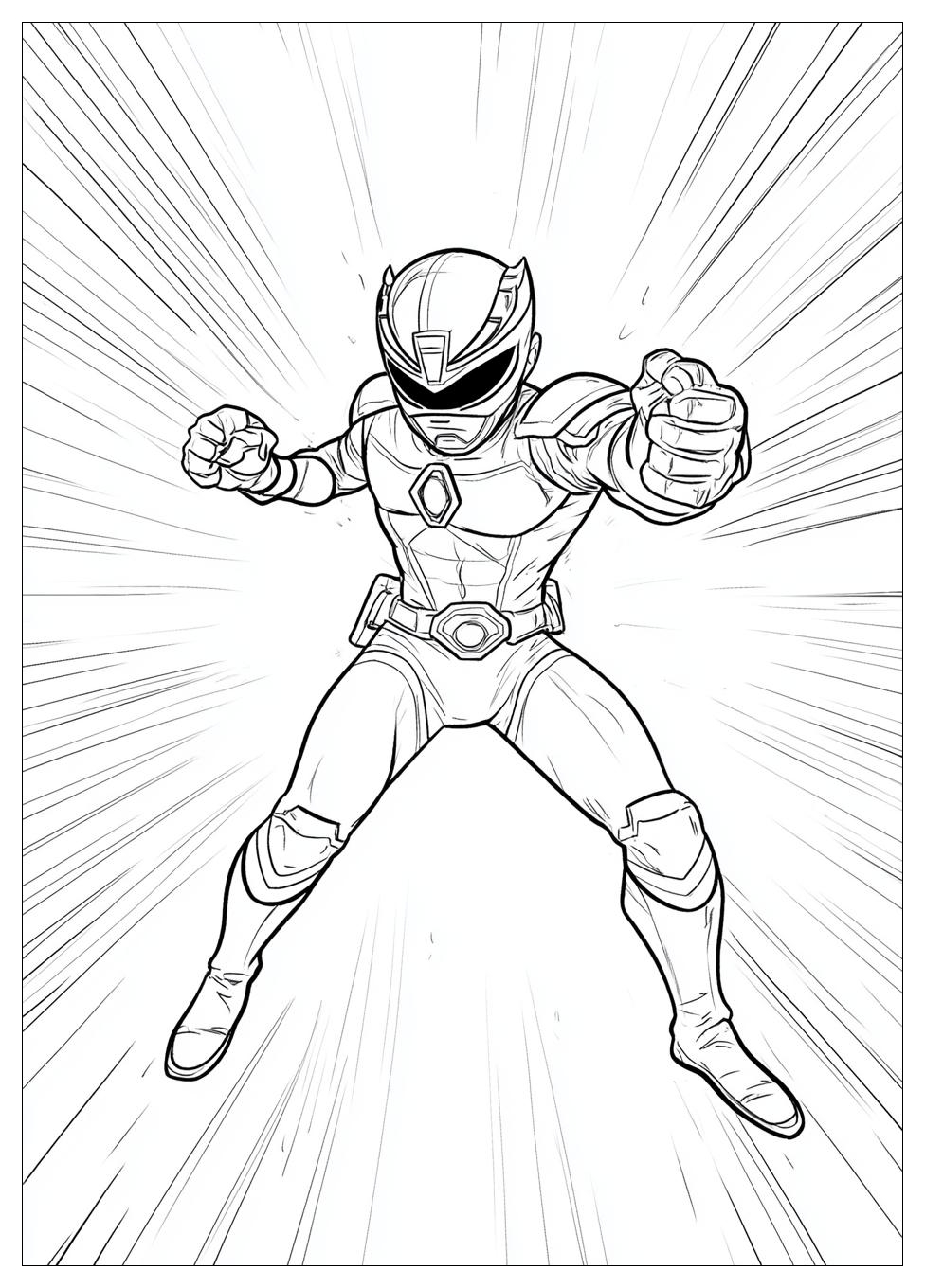 Disegni Power Ranger Da Colorare 18