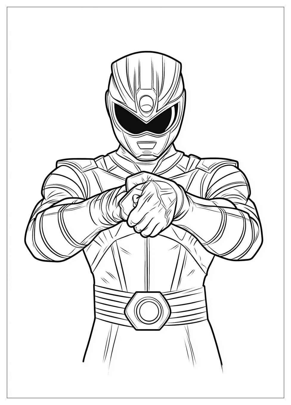 Disegni Power Ranger Da Colorare 2