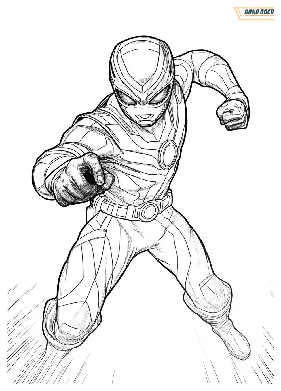 Disegni Power Ranger Da Colorare 20