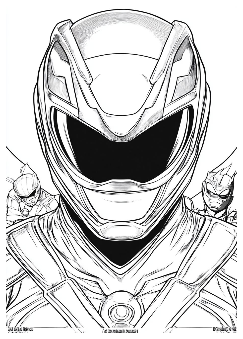 Disegni Power Ranger Da Colorare 24