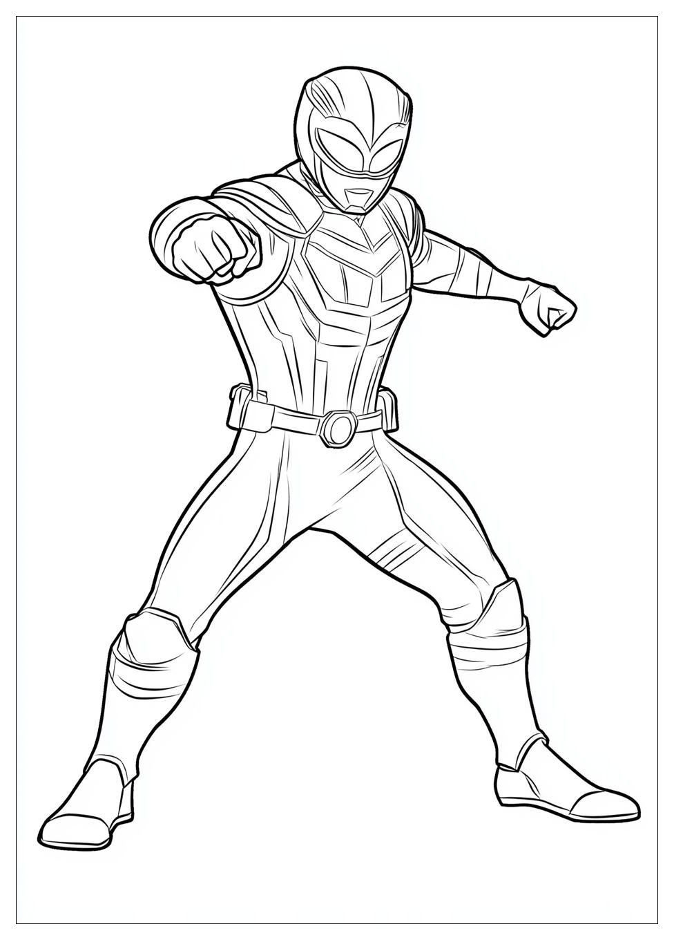 Disegni Power Ranger Da Colorare 3