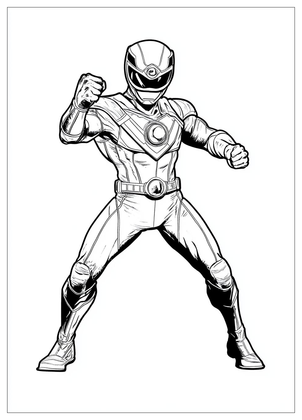 Disegni Power Ranger Da Colorare 4