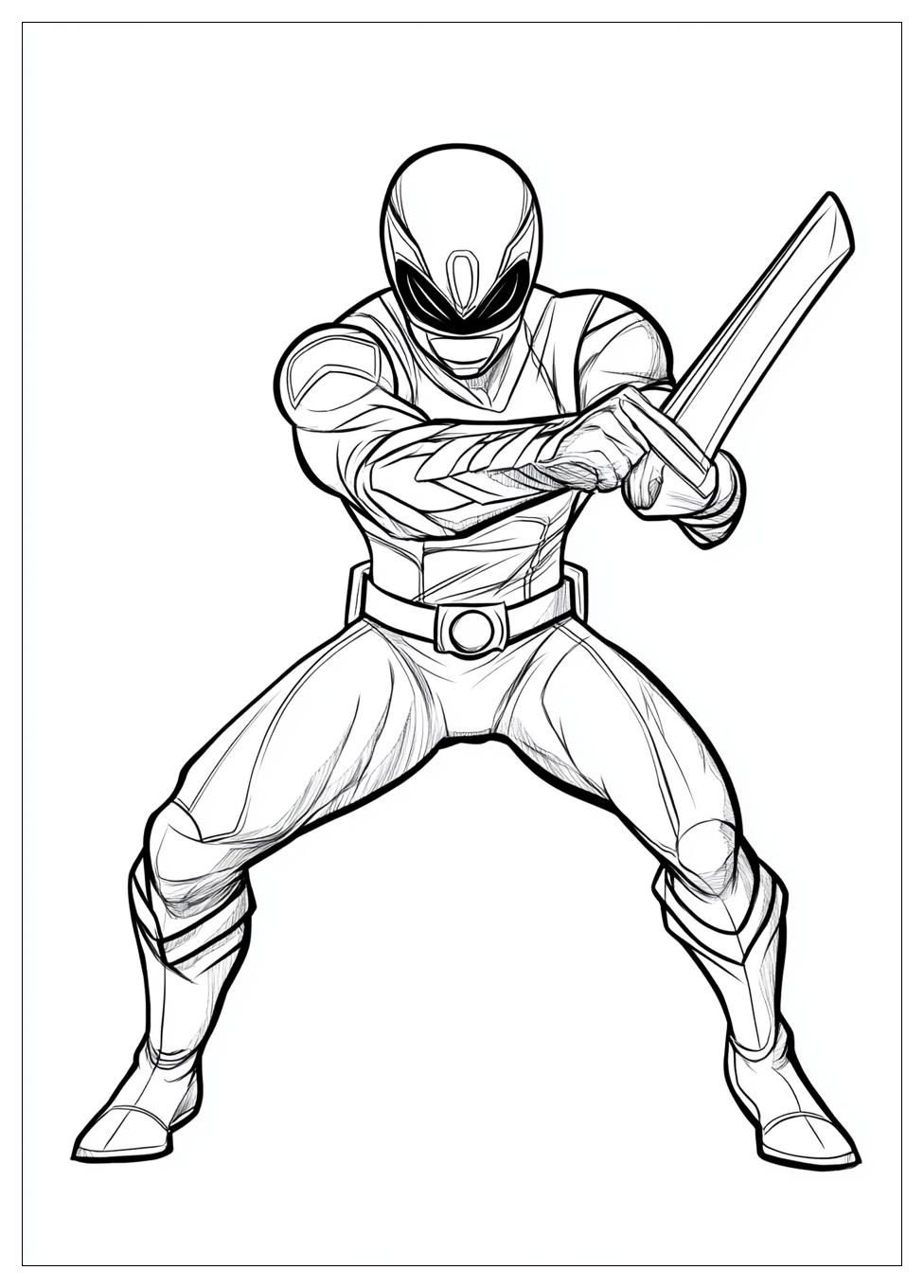 Disegni Power Ranger Da Colorare 6