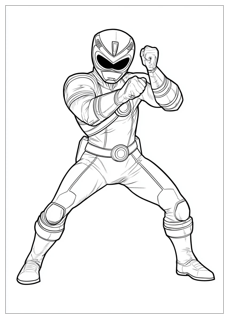 Disegni Power Ranger Da Colorare 8