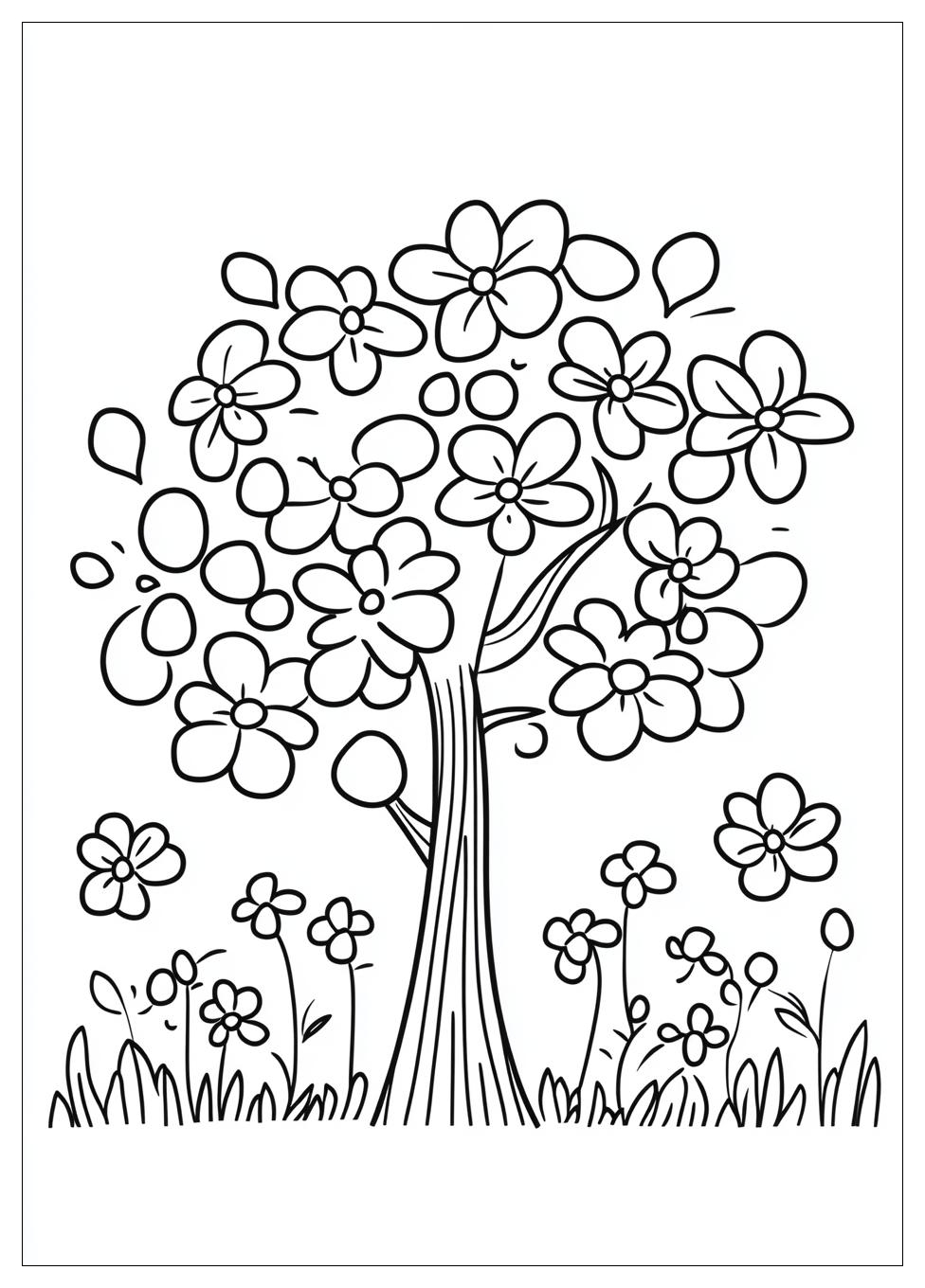 Disegni Primavera Da Colorare 2