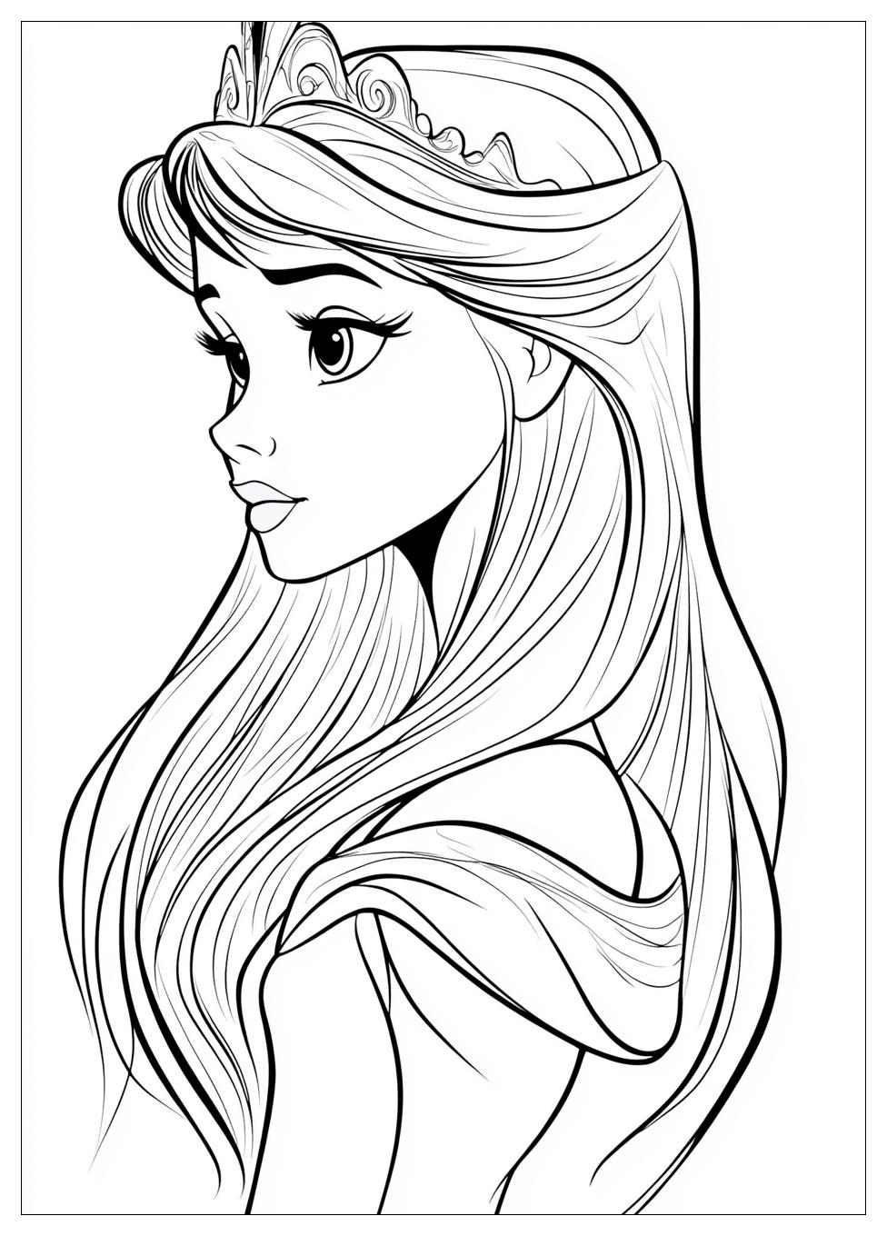 Disegni Principessa Aurora Da Colorare 23