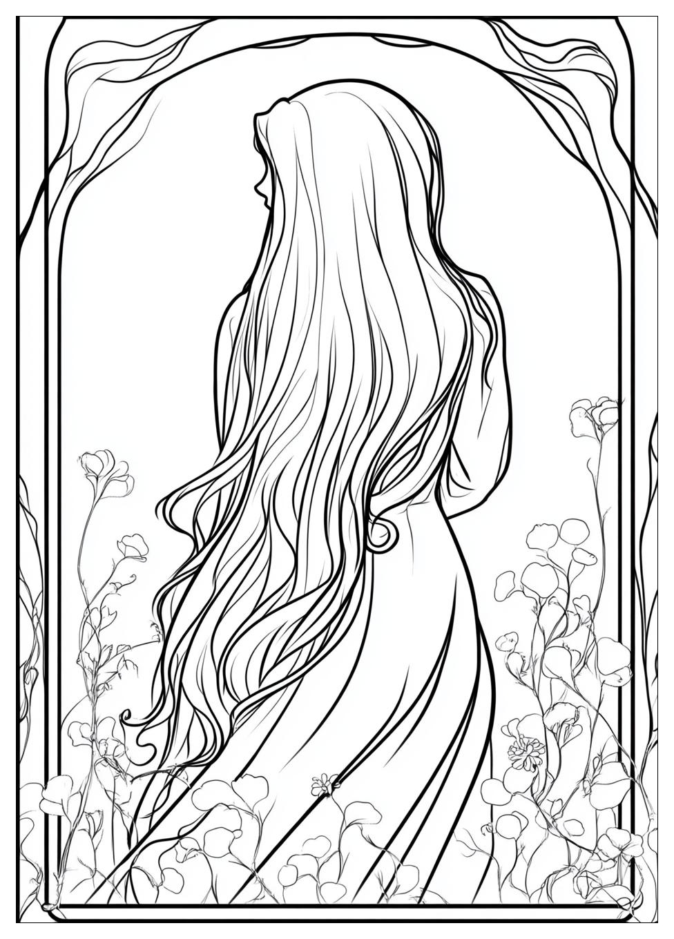 Disegni Rapunzel Da Colorare 11