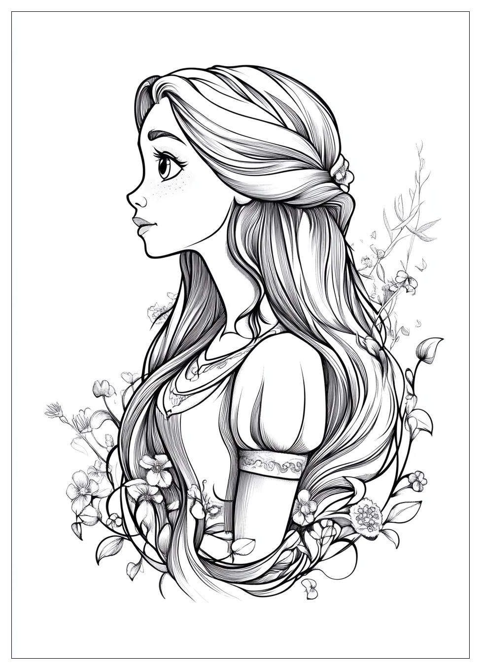 Disegni Rapunzel Da Colorare 13