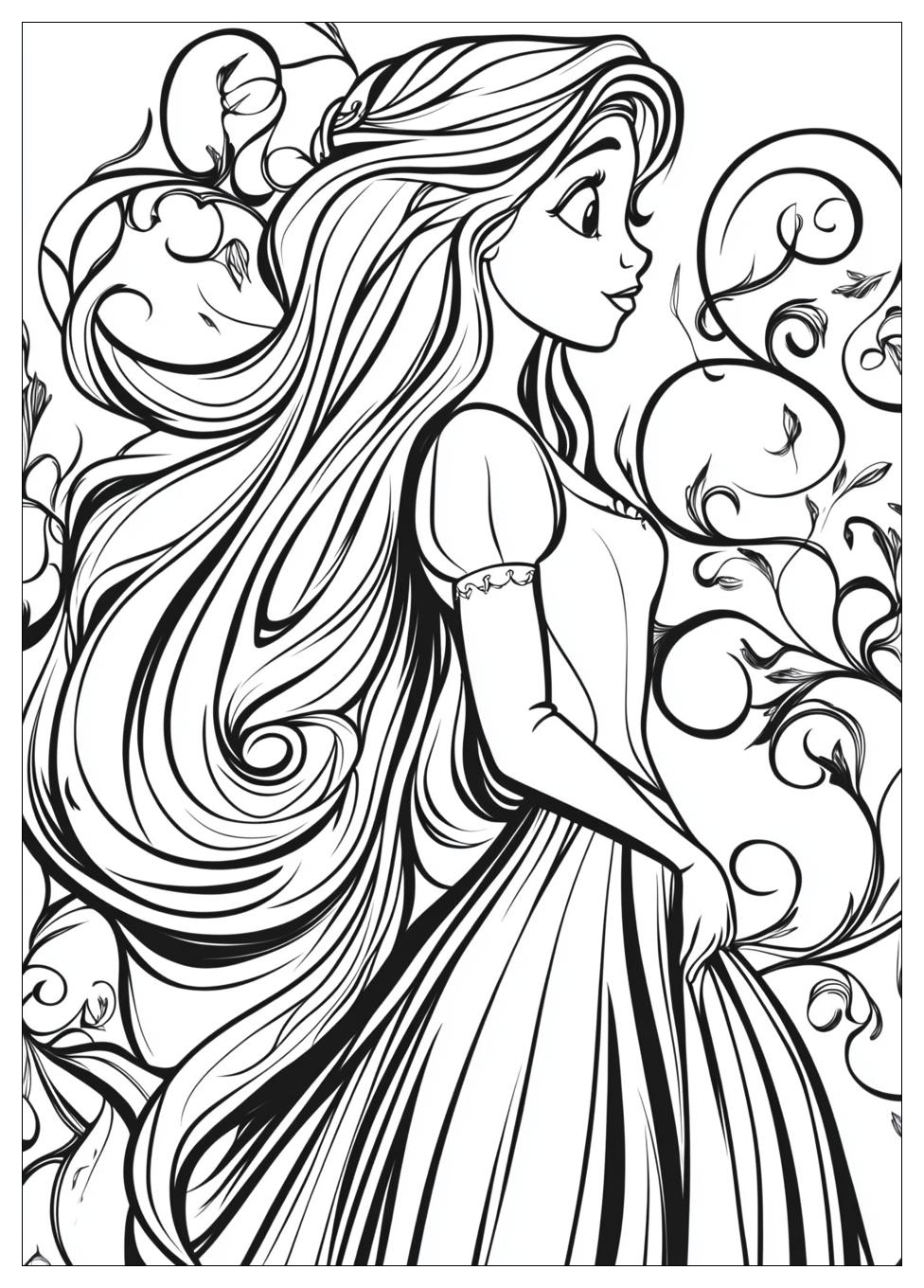 Disegni Rapunzel Da Colorare 14