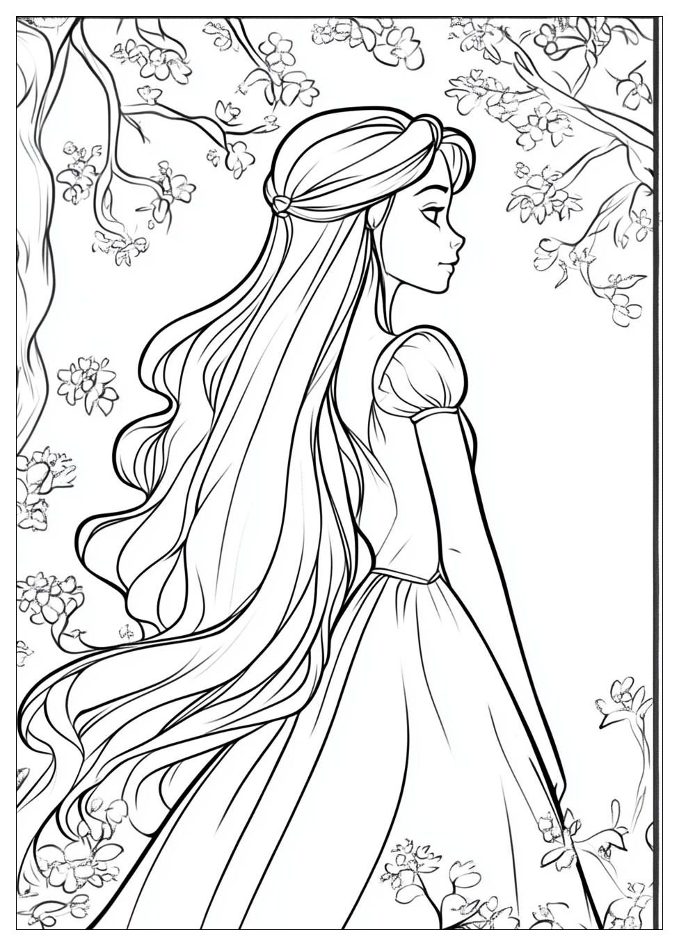 Disegni Rapunzel Da Colorare 15