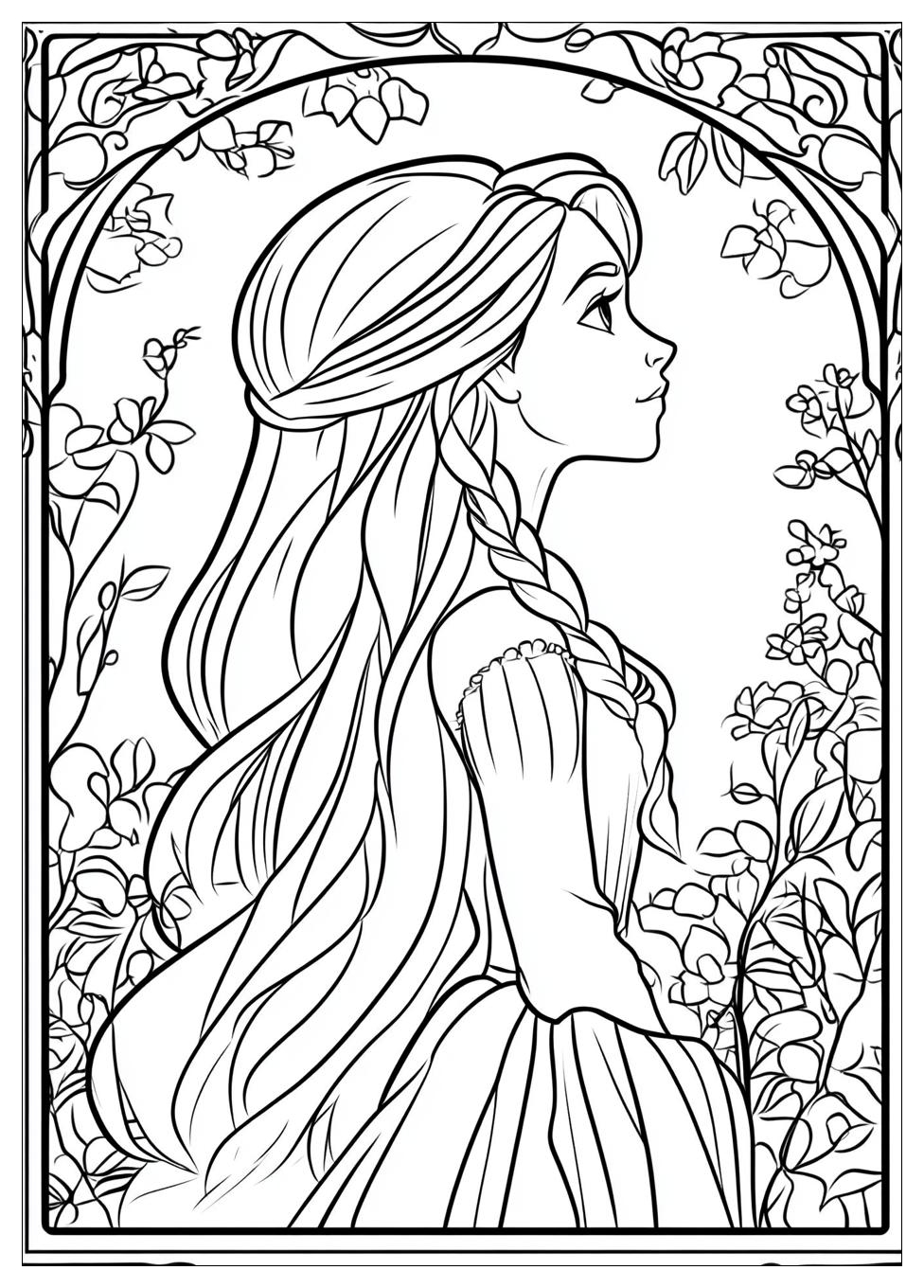 Disegni Rapunzel Da Colorare 18