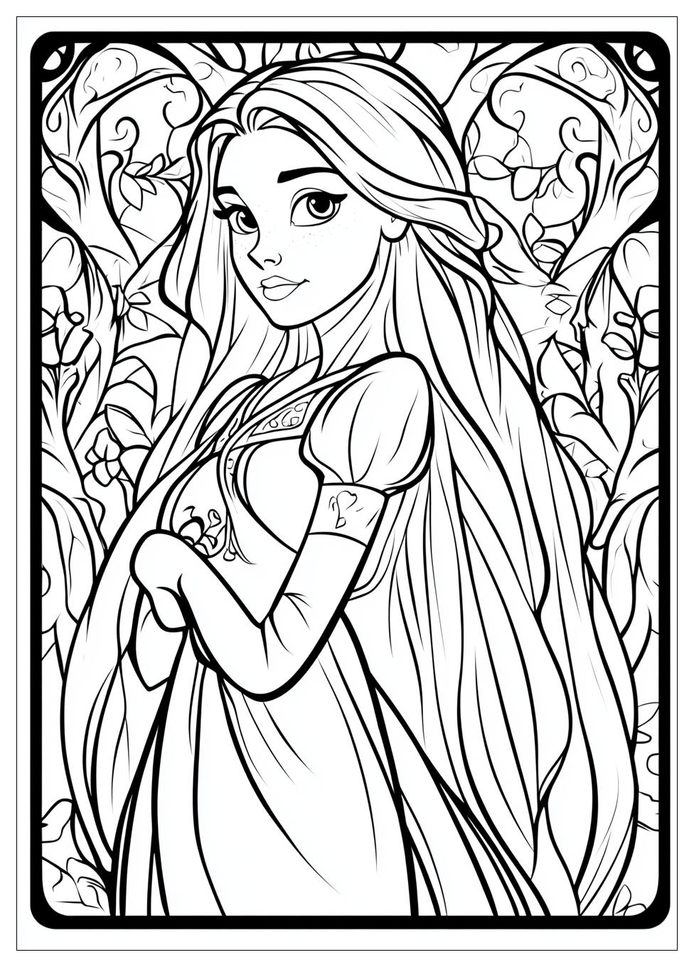 Disegni Rapunzel Da Colorare 19