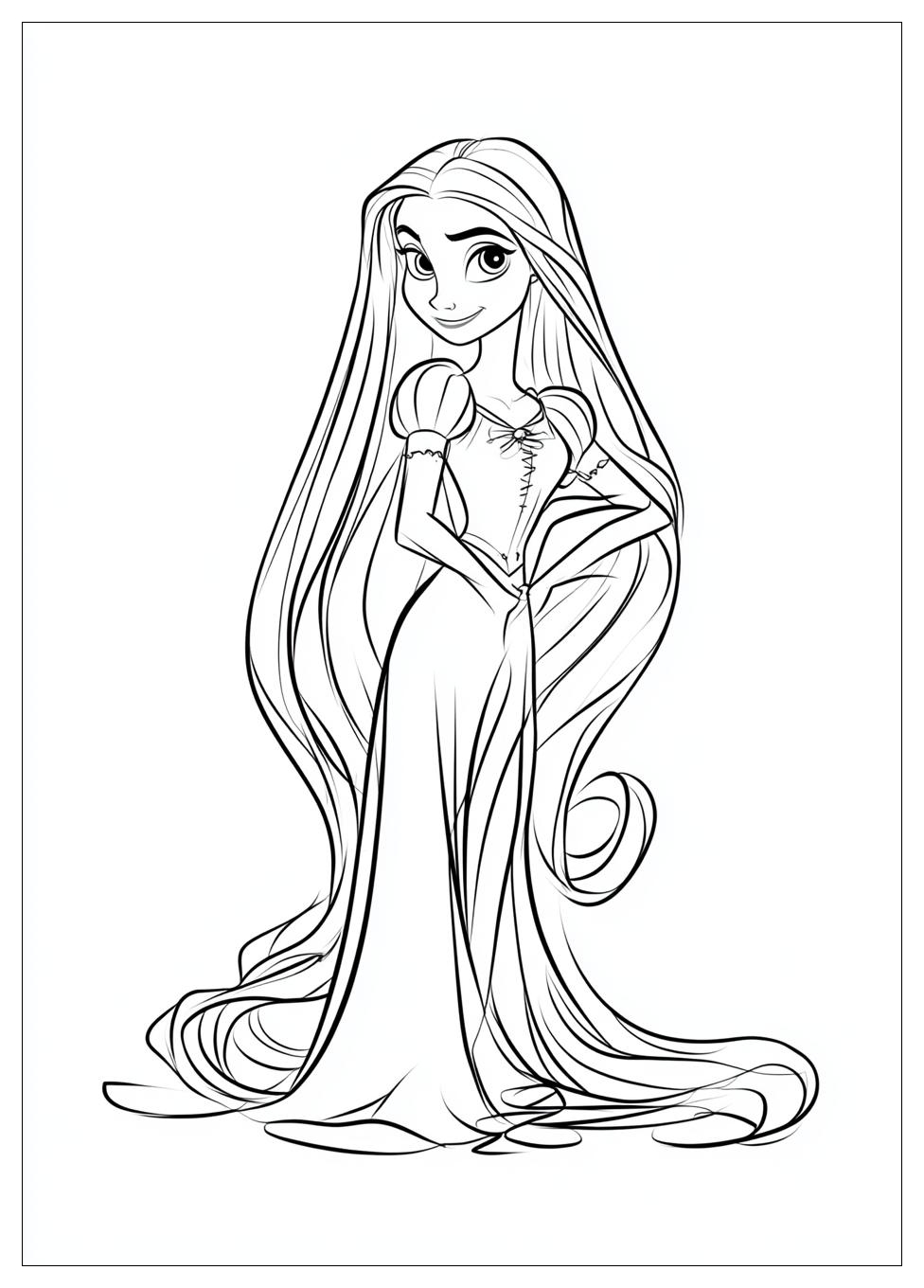 Disegni Rapunzel Da Colorare 2