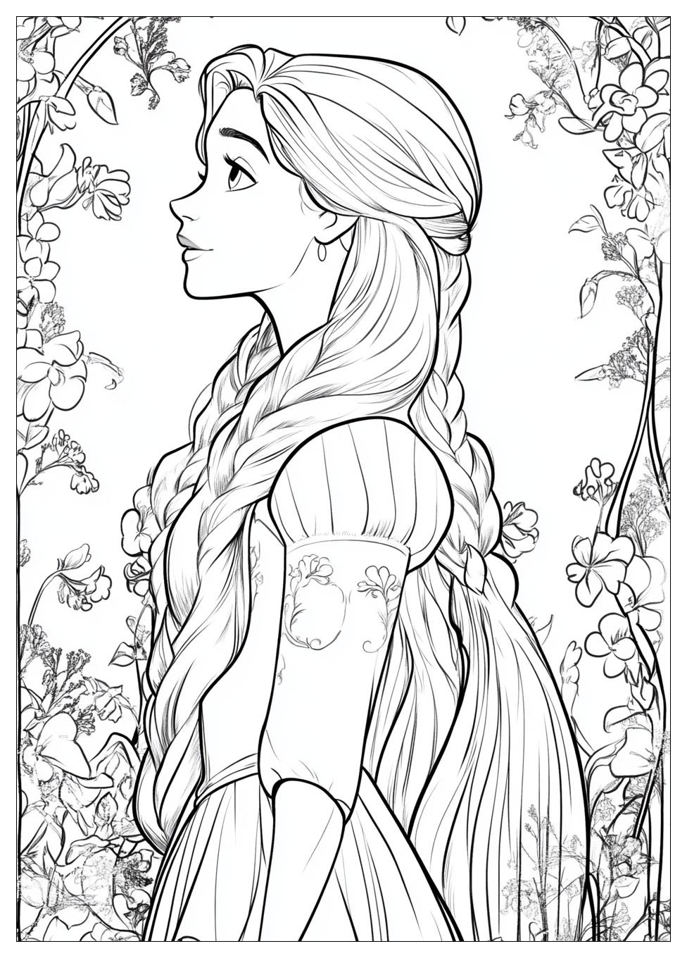 Disegni Rapunzel Da Colorare 21