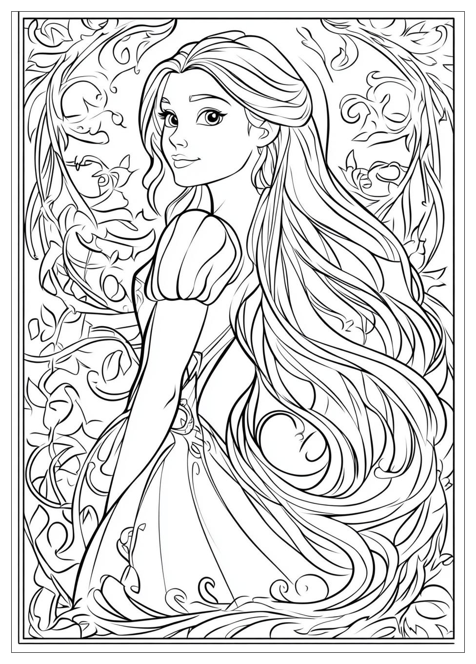 Disegni Rapunzel Da Colorare 22